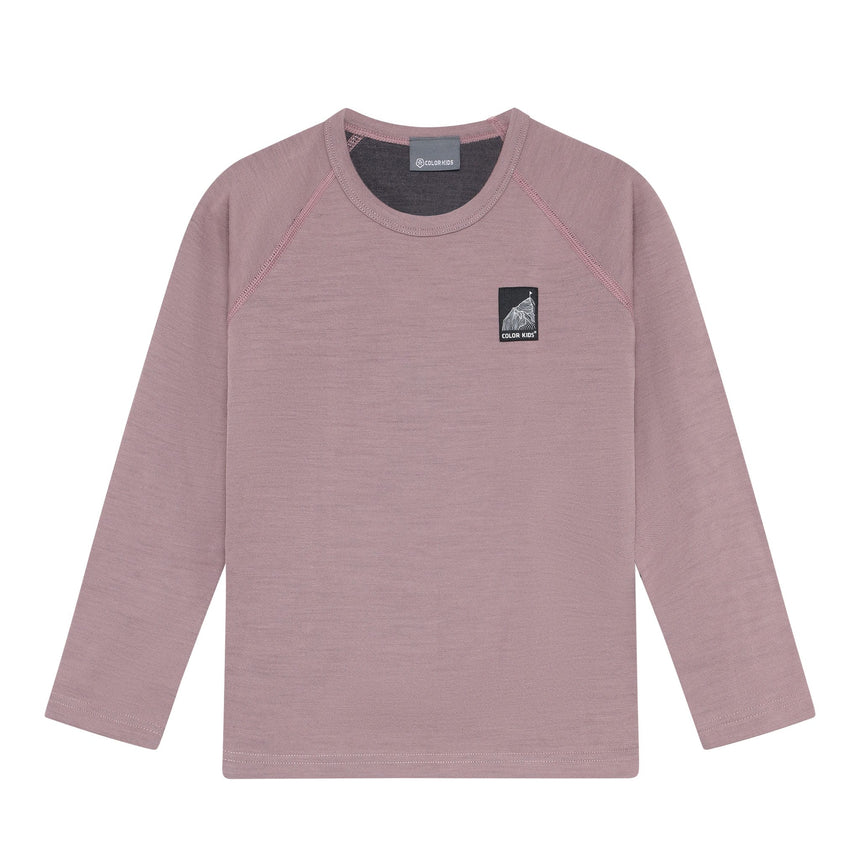 Ensemble Thermal Merino Rose 4-10ans-Color Kids-CLO-742936-6011-CLÉMENT