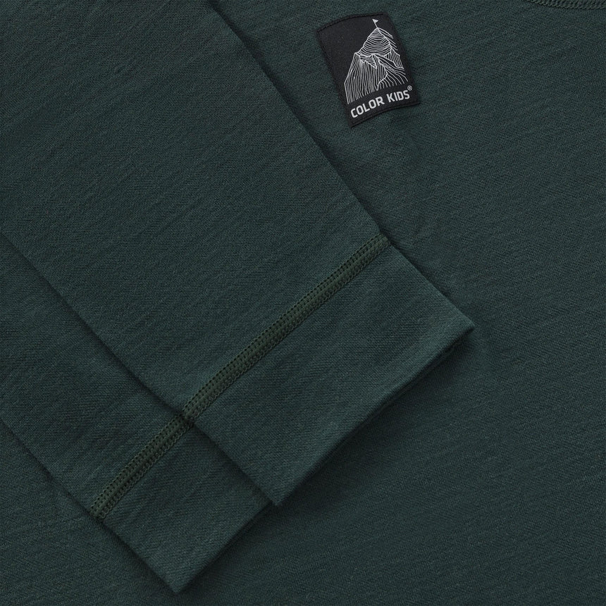 Ensemble Thermal Merino Vert 4-10ans-Color Kids-CLO-742936-9150-CLÉMENT