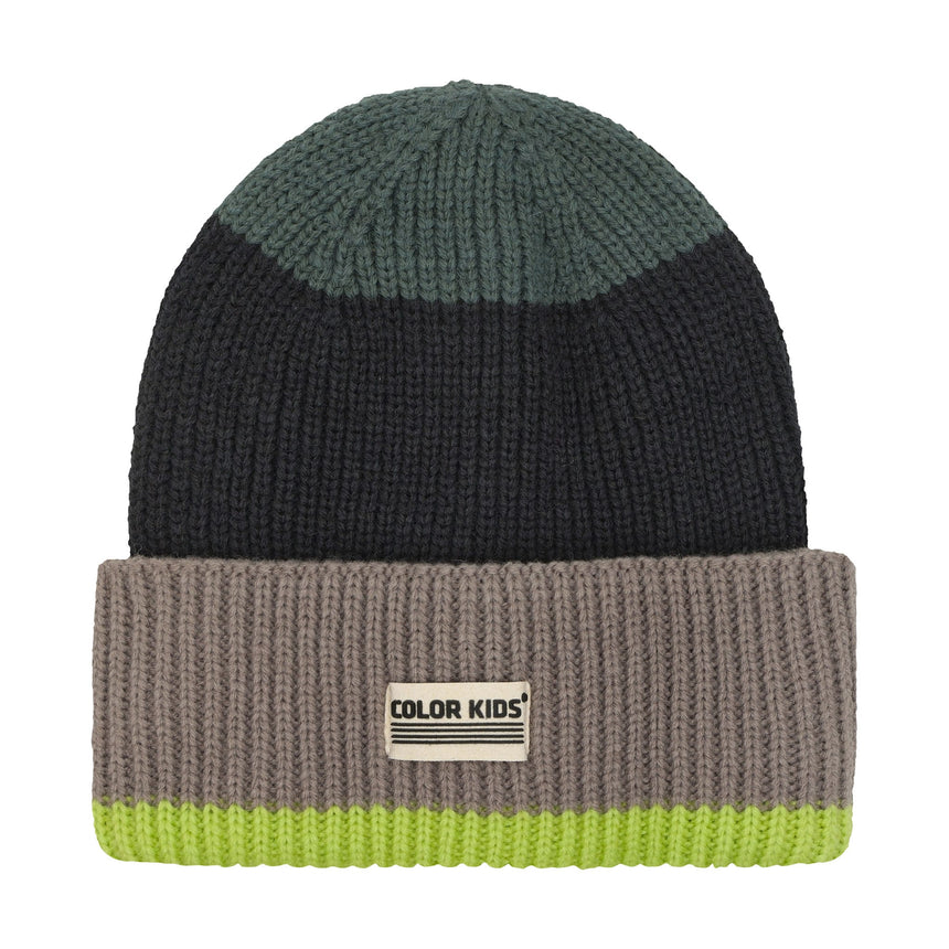 Tuque Constraste 3-10ans-Color Kids-Lime-3-6 ans-CLO-742987-9020-CLÉMENT