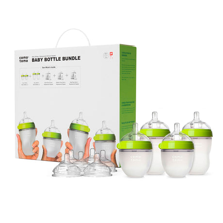 Ensemble Biberons et Tétines - Vert-Como Tomo-CMM-BUNDLE1-G-CLÉMENT
