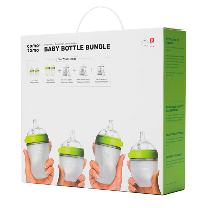 Ensemble Biberons et Tétines - Vert-Como Tomo-CMM-BUNDLE1-G-CLÉMENT