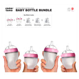 Ensemble Biberons et Tétines - Rose-Como Tomo-CMM-BUNDLE1-P-CLÉMENT