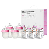 Ensemble Biberons et Tétines - Rose-Como Tomo-CMM-BUNDLE1-P-CLÉMENT