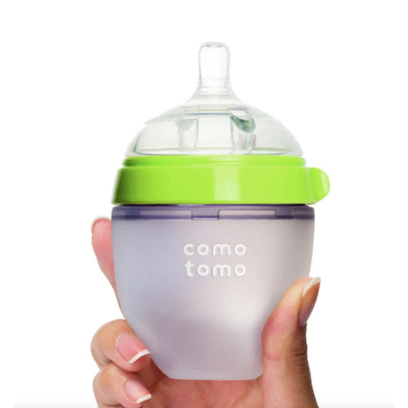 Biberon Souple 4oz - Vert-Como Tomo-CMM-EN150G-CLÉMENT