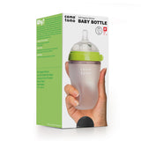 Biberon Souple à Flot Naturel Prévention des Coliques 250ml - Vert-Como Tomo-CMM-EN250G-CLÉMENT