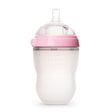 Biberon Souple à Flot Naturel Prévention des Coliques 250ml - Rose-Como Tomo-CMM-EN250P-CLÉMENT