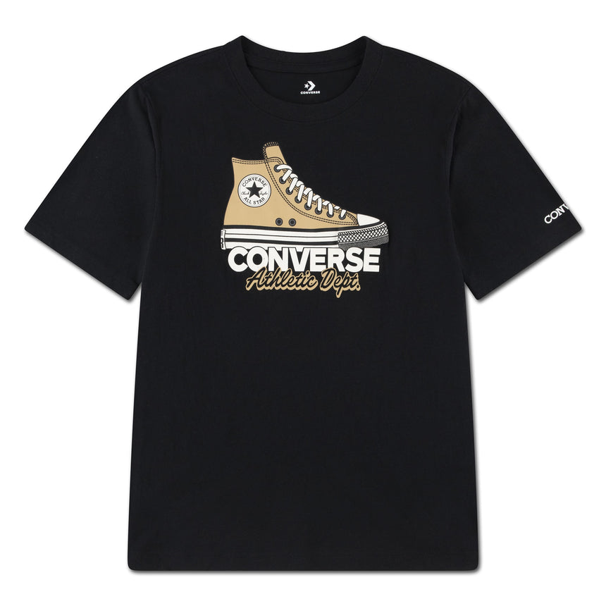 T-shirt Graphique Sneaker 8-16ans-Converse-Noir-S-CO2-9CH948-023-CLÉMENT
