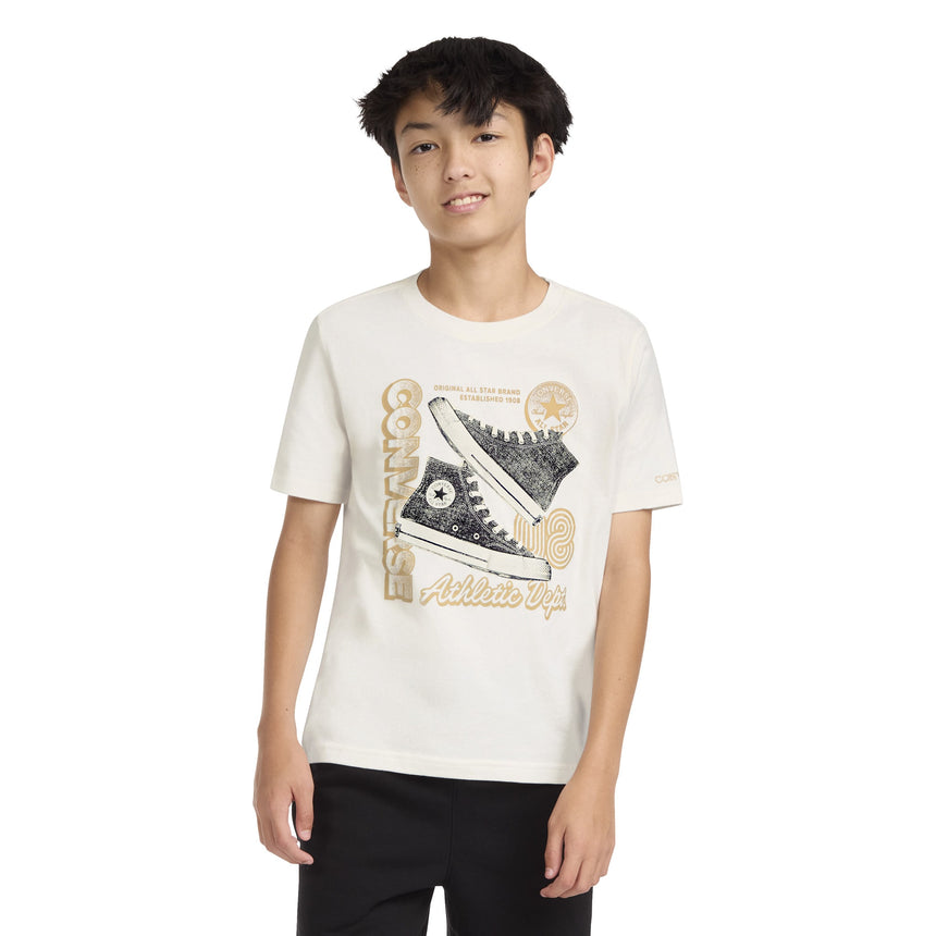 T-shirt Stacked Sneakers 8-16ans-Converse-CO2-9CH954-W2Y-CLÉMENT