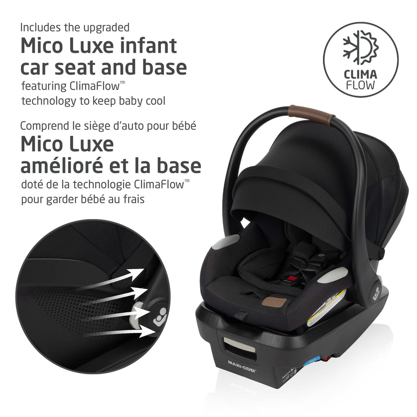 Système de Voyage Zelia Luxe 5 en 1 - Noir basalte-Maxi-cosi-COS-01363CBLJ-CLÉMENT