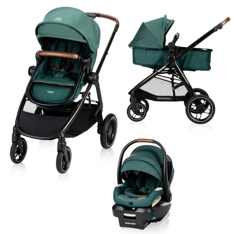 Système de Voyage Zelia Luxe 5 en 1 - Vert essentiel-Maxi-cosi-COS-01363CFNG-CLÉMENT