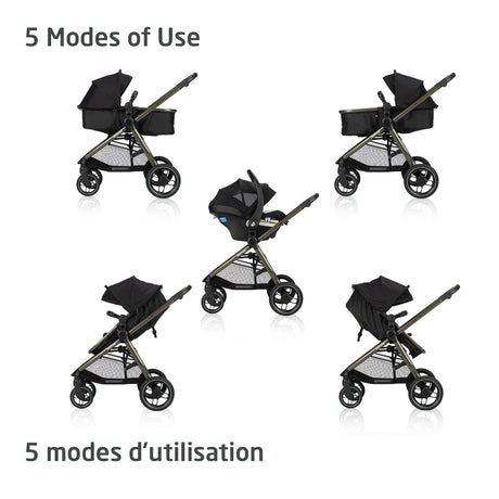 Système de Voyage Zelia Luxe 5 en 1 - New Hope Black-Maxi-cosi-COS-01363CHCT-CLÉMENT