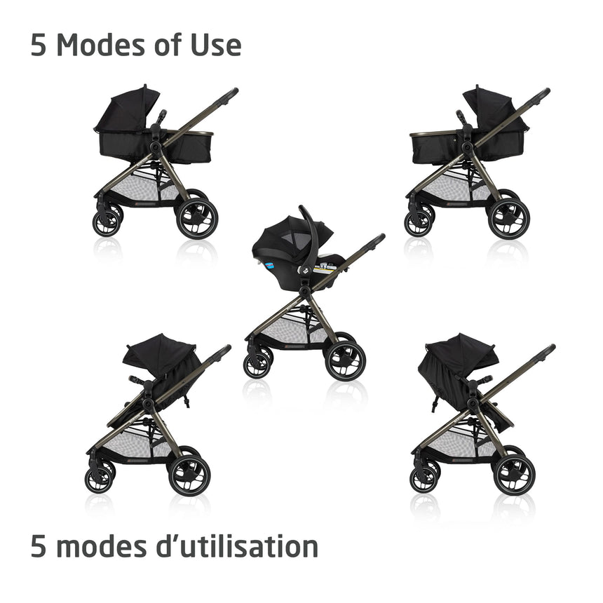 Système de Voyage Zelia Luxe 5 en 1 - New Hope Black-Maxi-cosi-COS-01363CHCT-CLÉMENT
