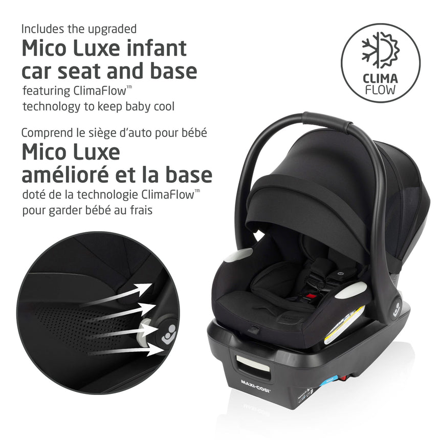 Système de Voyage Zelia Luxe 5 en 1 - New Hope Black-Maxi-cosi-COS-01363CHCT-CLÉMENT