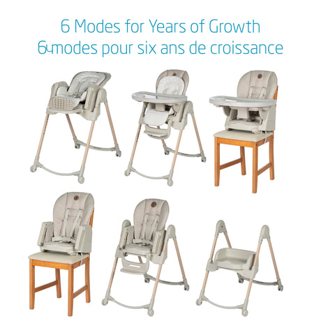 Chaise Haute Minla 6-en-1 - Classic Avoine-Maxi-cosi-COS-03024CHCOA-CLÉMENT