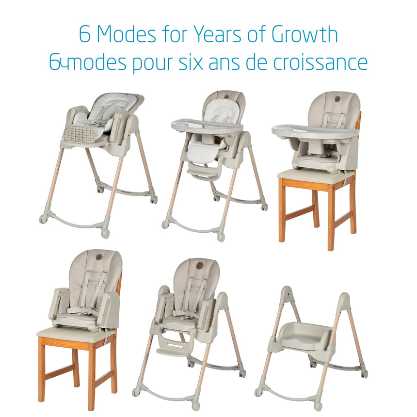 Chaise Haute Minla 6-en-1 - Classic Avoine-Maxi-cosi-COS-03024CHCOA-CLÉMENT