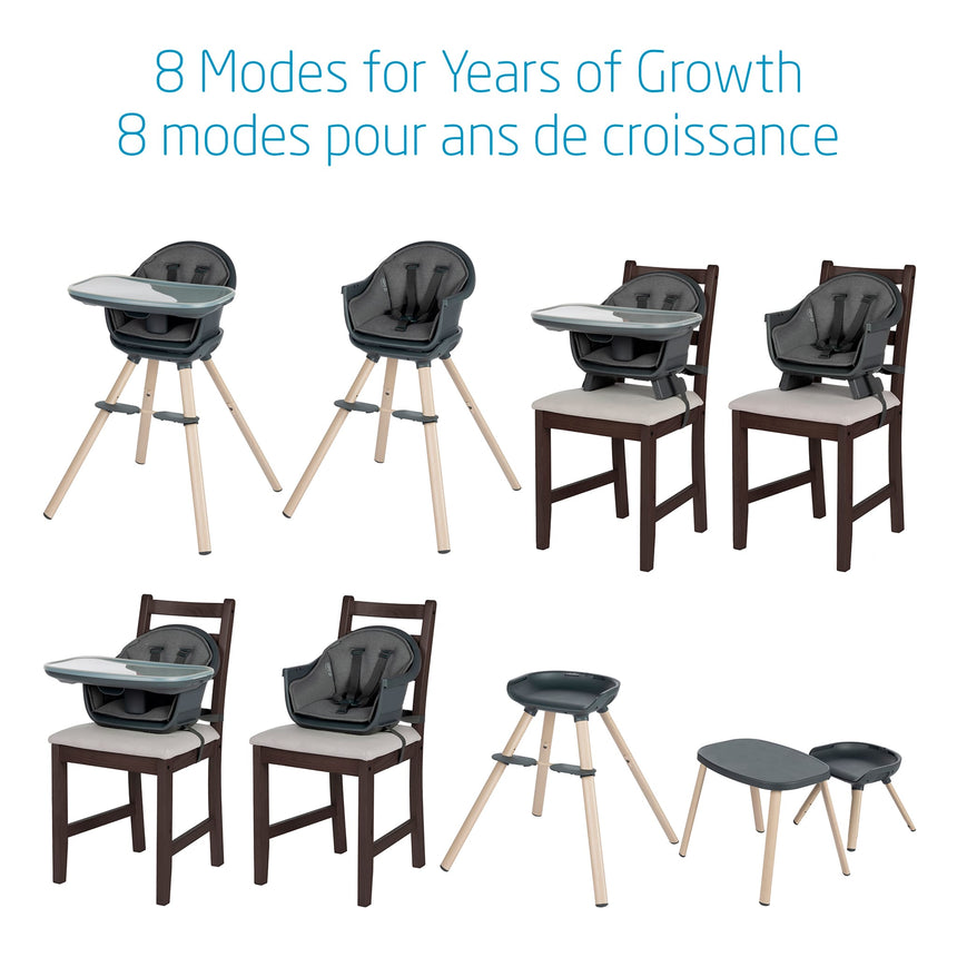Chaise Haute Moa 8-en-1 - Beyond Graphite-Maxi-cosi-COS-03145CGPEA-CLÉMENT