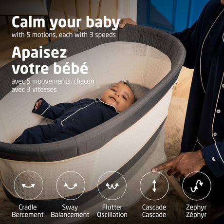 Bassinette Intelligente Starling - Onyx Heritage-Maxi-cosi-COS-10521CHCV-CLÉMENT