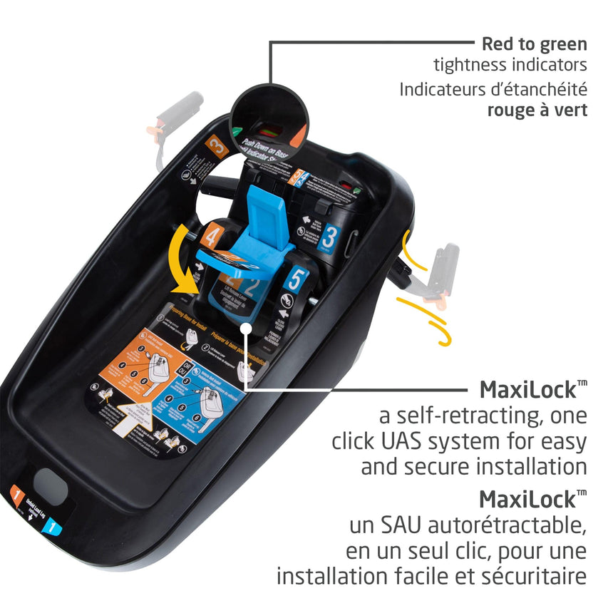 Siège d'Auto Mico Luxe+ - Designer Noir-Maxi-cosi-COS-22366CDBK-CLÉMENT