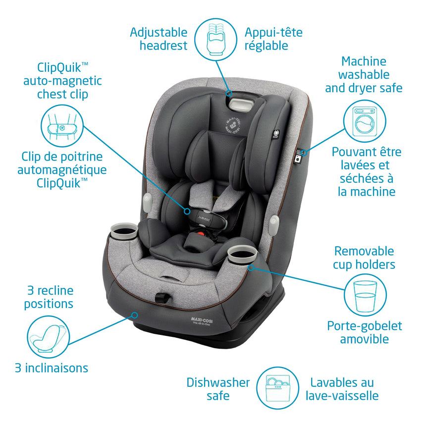 Siège d'Auto Pria All-in-one 4-100lb - Urban Wonder-Maxi-cosi-COS-22414CGKE-CLÉMENT