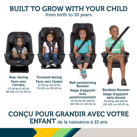 Siège d'Auto EverSlim - Hexagon Horizon-Safety 1st-COS-22440CHHR-CLÉMENT