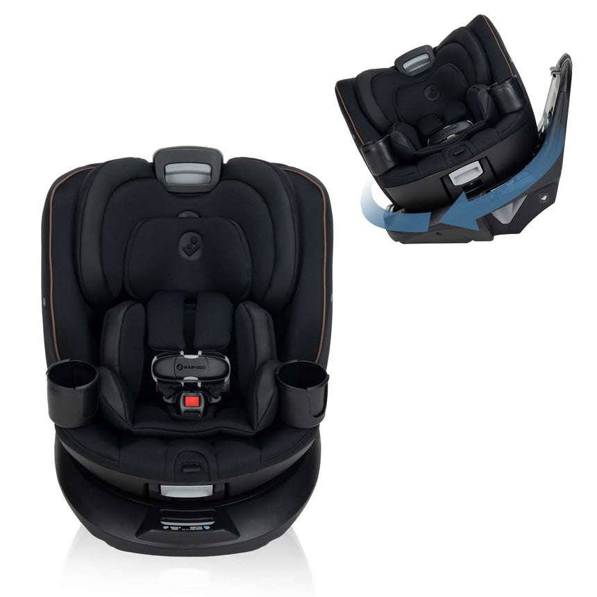 Siège d’Auto Tout-en-un Rotatif Andi 360°- Designer Noir-Maxi-cosi-COS-22967CDBK-CLÉMENT