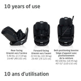 Siège d’Auto Tout-en-un Rotatif Andi 360°- Designer Noir-Maxi-cosi-COS-22967CDBK-CLÉMENT
