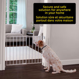 Barrière en Métal pour Haut d'Escalier - Blanc-Safety 1st-COS-GA090CWHOF2-CLÉMENT