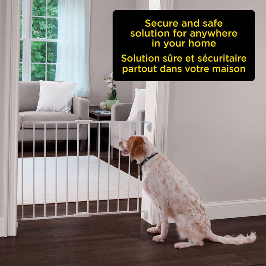 Barrière en Métal pour Haut d'Escalier - Blanc-Safety 1st-COS-GA090CWHOF2-CLÉMENT