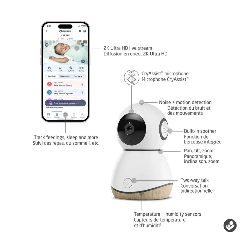 Caméra Autonome Seepro-Maxi-Cosi-COS-MO1950320-CLÉMENT