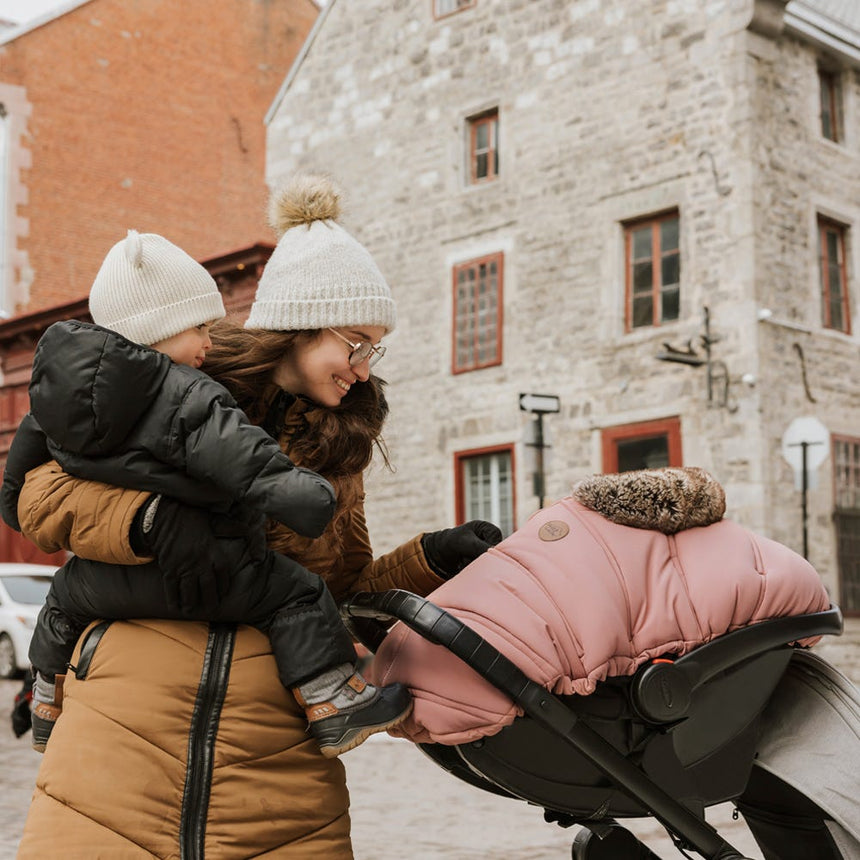 Housse d’hiver pour siège d’auto - Blush-Petit Coulou-COU-PC7008-CLÉMENT