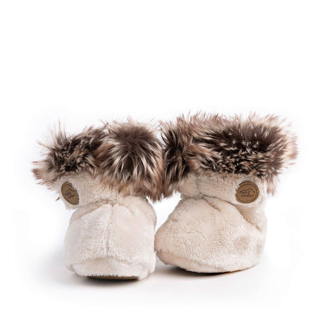 Bottines d'hiver pour bébé Crème 0-6mois-Petit Coulou-COU-PCB7522-CLÉMENT