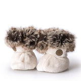Bottines d'hiver pour bébé Crème 6-12mois-Petit Coulou-COU-PCB7562-CLÉMENT