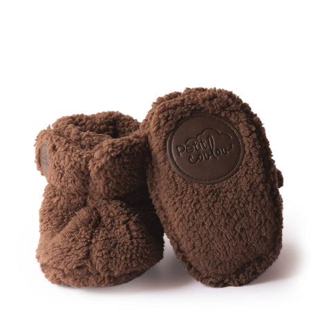 Bottines Sherpa Brun 0-6mois-Petit Coulou-COU-PCB7704-CLÉMENT