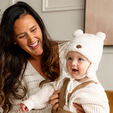 Coffret-cadeau Ourson pour bébé (4 accessoires) - Sherpa Crème-Petit Coulou-COU-PCCC7403-CLÉMENT