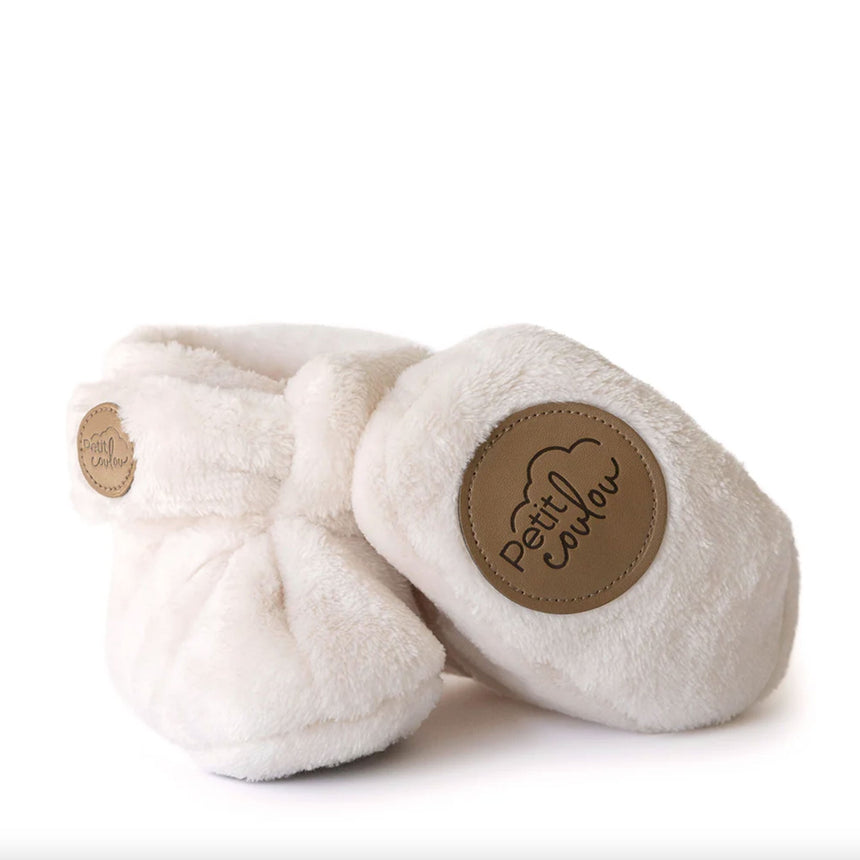 Coffret-cadeau Ourson pour bébé (4 accessoires) - Crème 0-6m-Petit Coulou-COU-PCCC7405-CLÉMENT