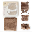 Coffret-cadeau Ourson pour bébé (4 accessoires) - Moka 0-6m-Petit Coulou-COU-PCCC7406-CLÉMENT