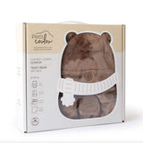 Coffret-cadeau Ourson pour bébé (4 accessoires) - Moka 0-6m-Petit Coulou-COU-PCCC7406-CLÉMENT