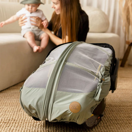 Housse avec protection UV pour coquille de bébé - Sauge-Petit Coulou-COU-PCE7205-CLÉMENT