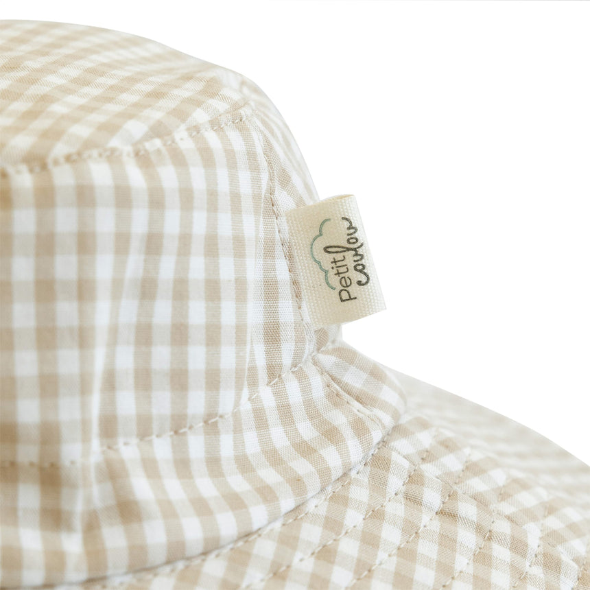 Chapeau UV 0-6m - Crème et Beige-Petit Coulou-COU-PCEC7240-CLÉMENT