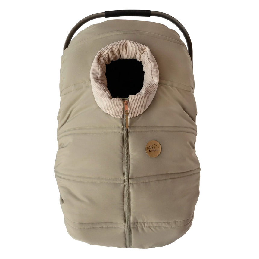 Housse légère pour siège d'auto (-5°C à 15°C) - Lichen-Petit Coulou-COU-PCL8201-CLÉMENT