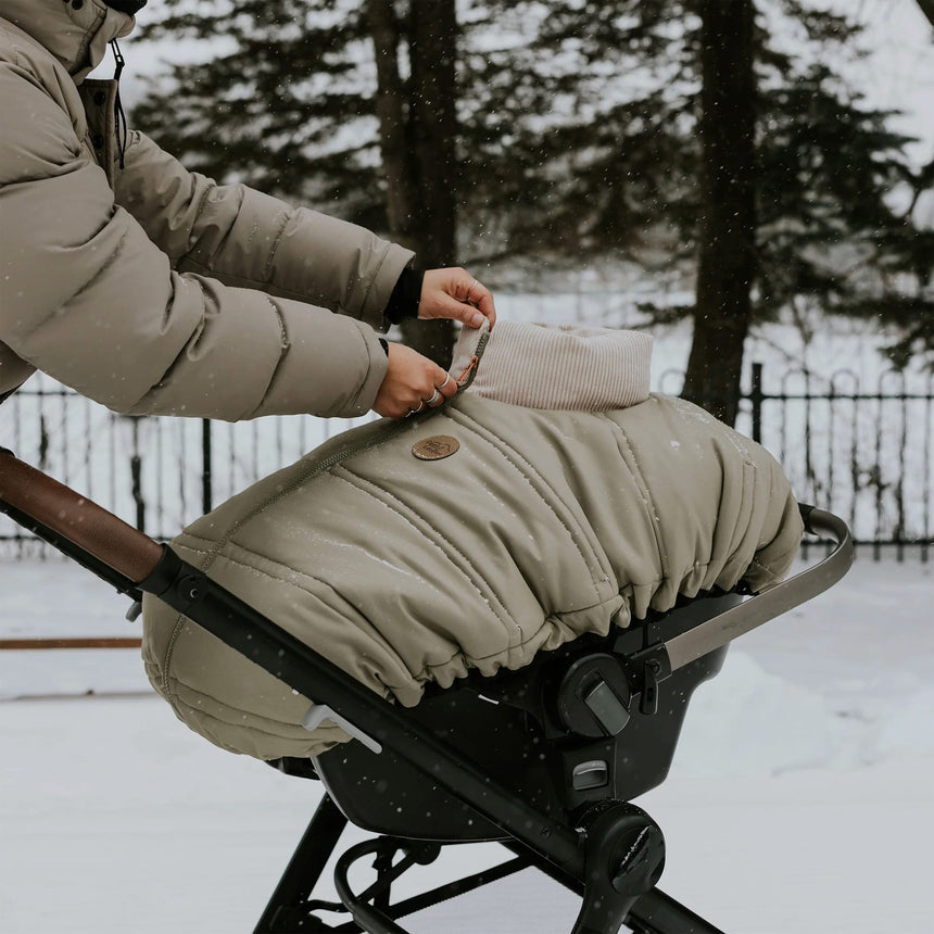 Housse légère pour siège d'auto (-5°C à 15°C) - Lichen-Petit Coulou-COU-PCL8201-CLÉMENT