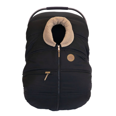 Housse 3 saisons pour siège d'auto avec 2 cols interchangeables - Onyx-Petit Coulou-COU-PCMH7115-CLÉMENT