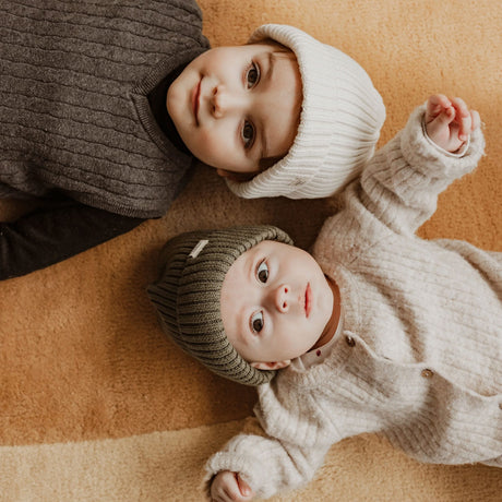 Tuque Tricot 0-12mois Kaki-Petit Coulou-COU-PCT0755-CLÉMENT