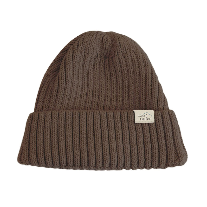 Tuque Tricot Brun 1-3ans-Petit Coulou-COU-PCT0776-CLÉMENT