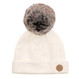 Tuque Pompon 0-6mois - Crème-Petit Coulou-COU-PCT7033-CLÉMENT