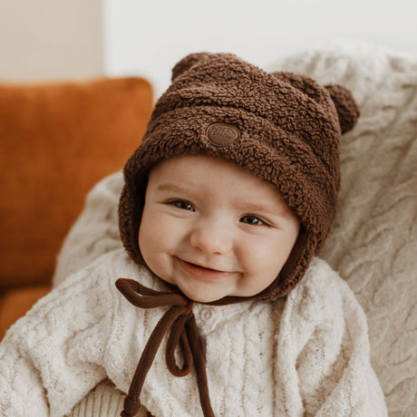 Tuque Ourson Sherpa Brun 6-12m-Petit Coulou-COU-PCTS7640-CLÉMENT