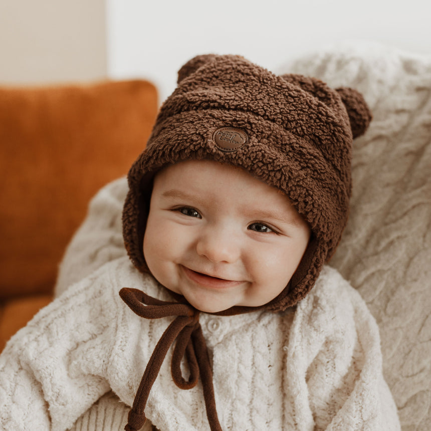 Tuque Ourson Sherpa Brun 1-2t-Petit Coulou-COU-PCTS7840-CLÉMENT
