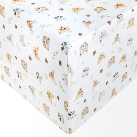 Drap Contour pour Lit de Bébé - Forêt-Copper Pearl-CPL-CPCRSH0252NS-CLÉMENT