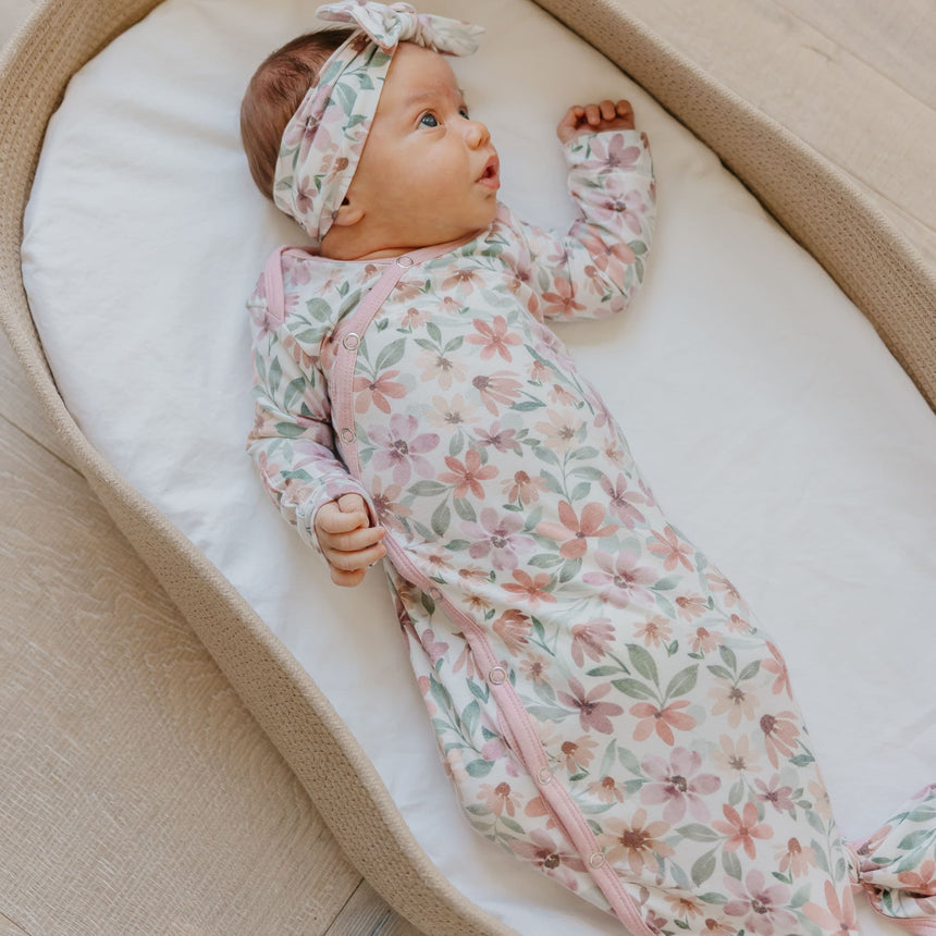 Dormeuse à Noeud 0m+ - Natalie-Copper Pearl-CPL-KNGW0256NSZ-CLÉMENT
