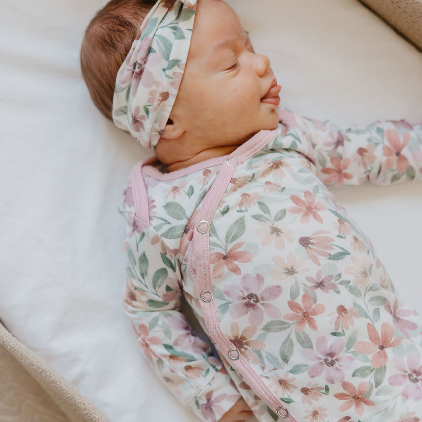 Dormeuse à Noeud 0m+ - Natalie-Copper Pearl-CPL-KNGW0256NSZ-CLÉMENT